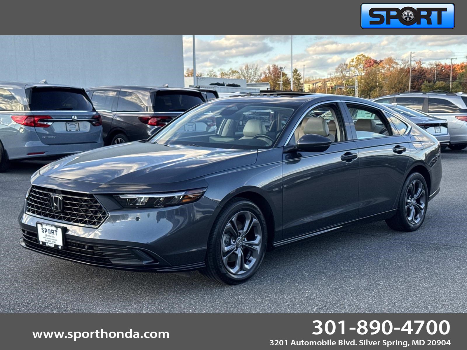 Certified 2025 Honda Accord EX-L image 1