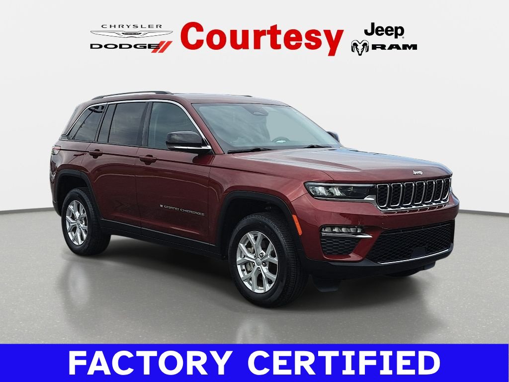 Certified 2024 Jeep Grand Cherokee Limited AWD/4WD image 1