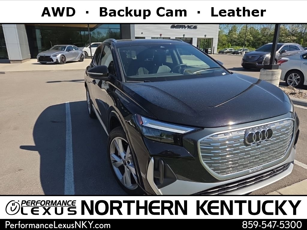 Used 2023 Audi Q4 e-tron Premium Plus AWD/4WD image 1
