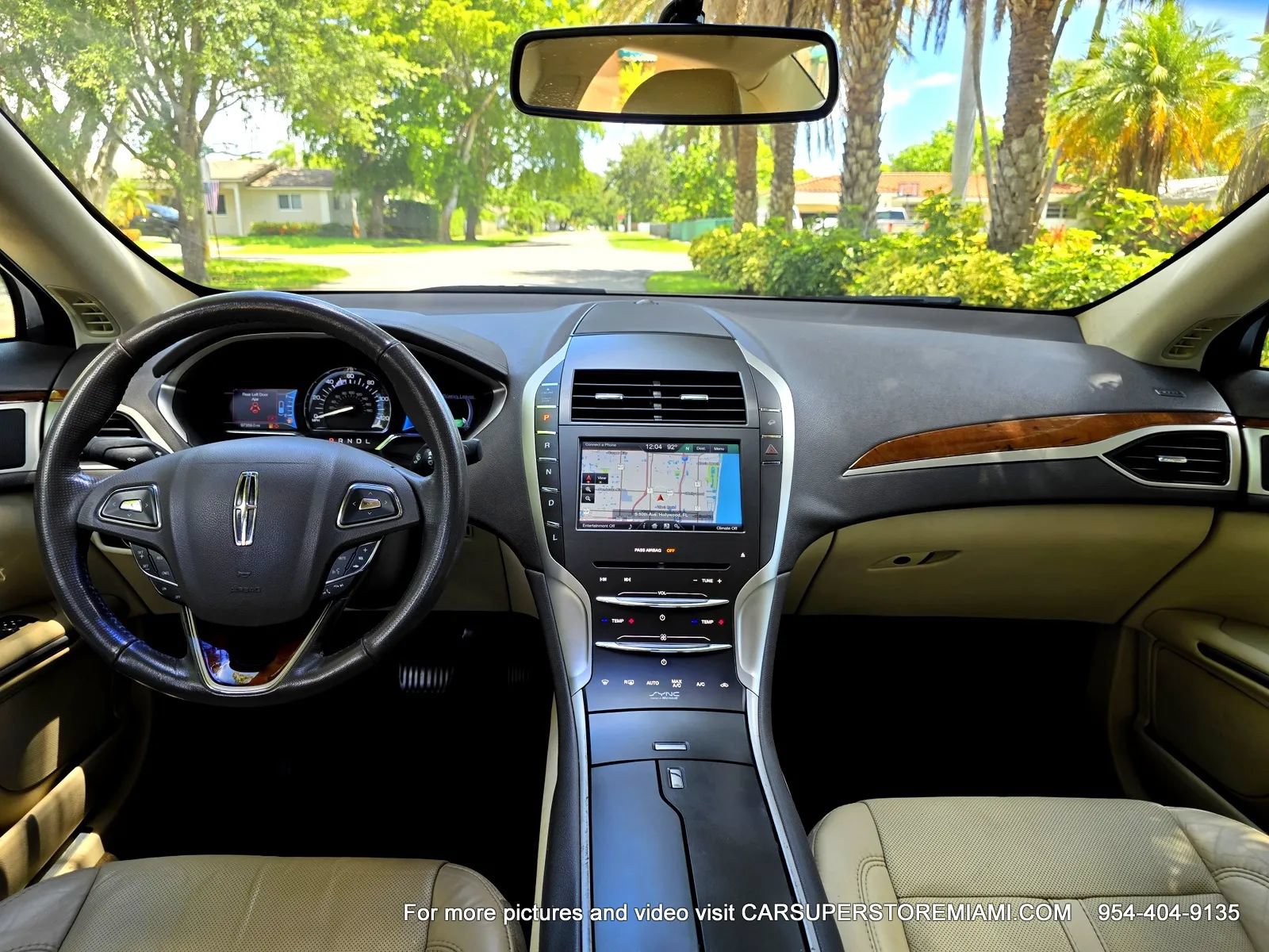 Used 2014 Lincoln MKZ Hybrid w/ Equipment Group 202A Reserve FWD image 3
