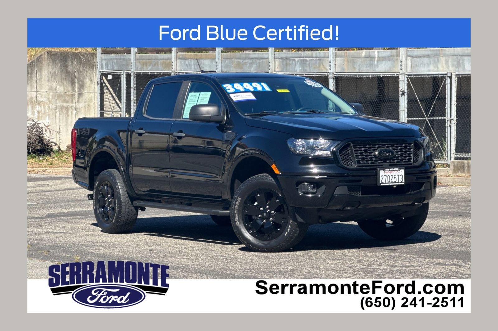 Certified 2023 Ford Ranger XLT w/ Equipment Group 301A Mid