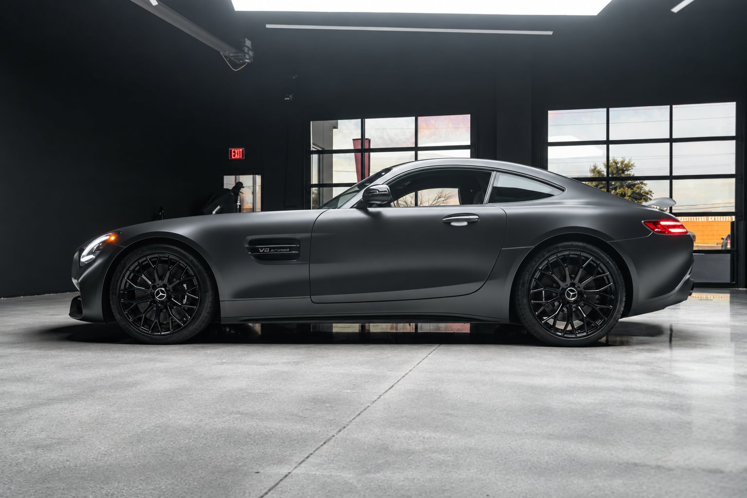 Used 2021 Mercedes-Benz AMG GT Coupe w/ GT Stealth Edition image 9