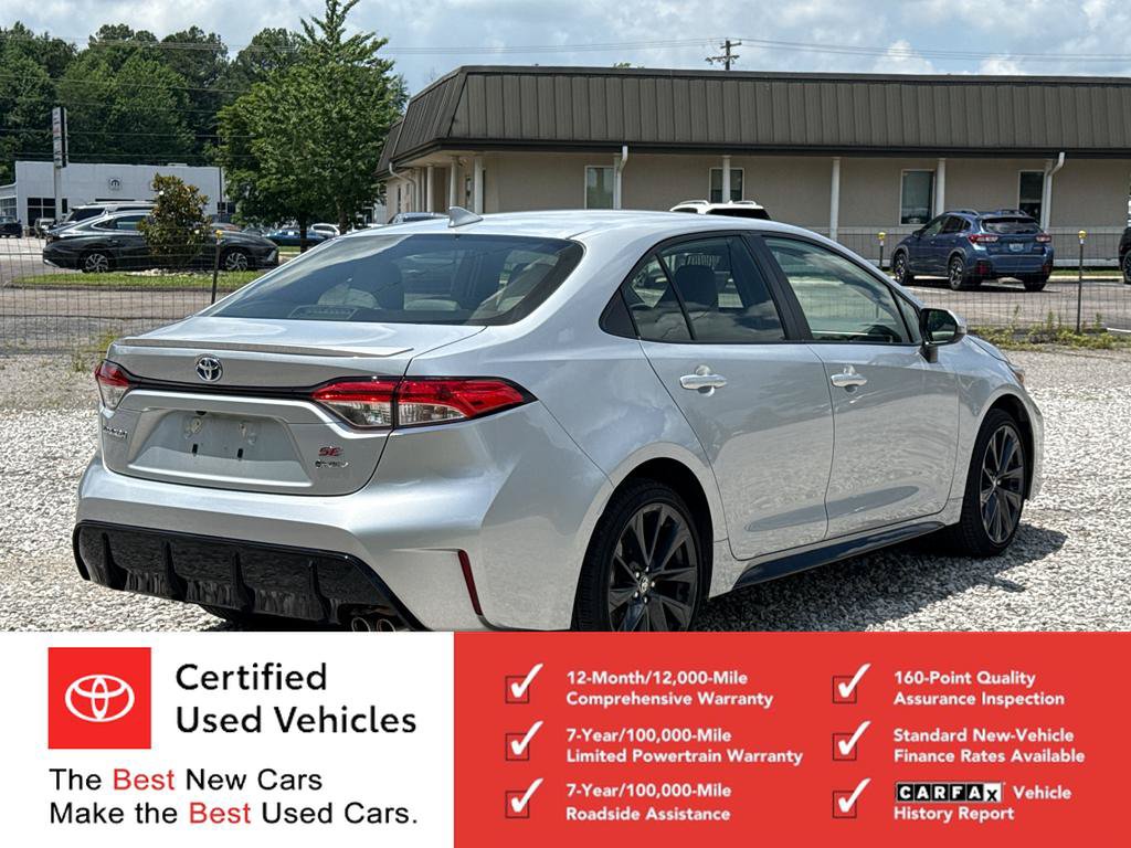 Certified 2025 Toyota Corolla SE w/ Convenience Package FWD image 3