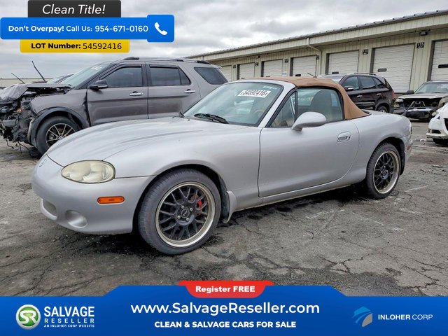 Used 2002 MAZDA MX-5 Miata RWD image 1