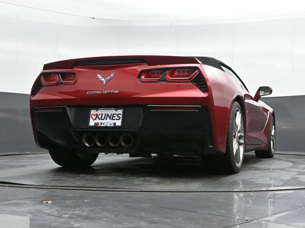 Used 2015 Chevrolet Corvette Stingray Convertible w/ 3LT Preferred Equipment Group RWD image 30