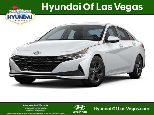 Used 2021 Hyundai Elantra Blue w/ Cargo Package image 1