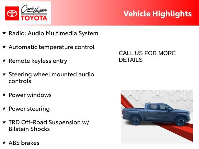 Used 2023 Toyota Tundra SR5 w/ TRD Off-Road Package AWD/4WD image 10