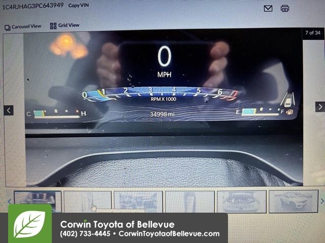 Used 2023 Jeep Grand Cherokee Altitude image 3