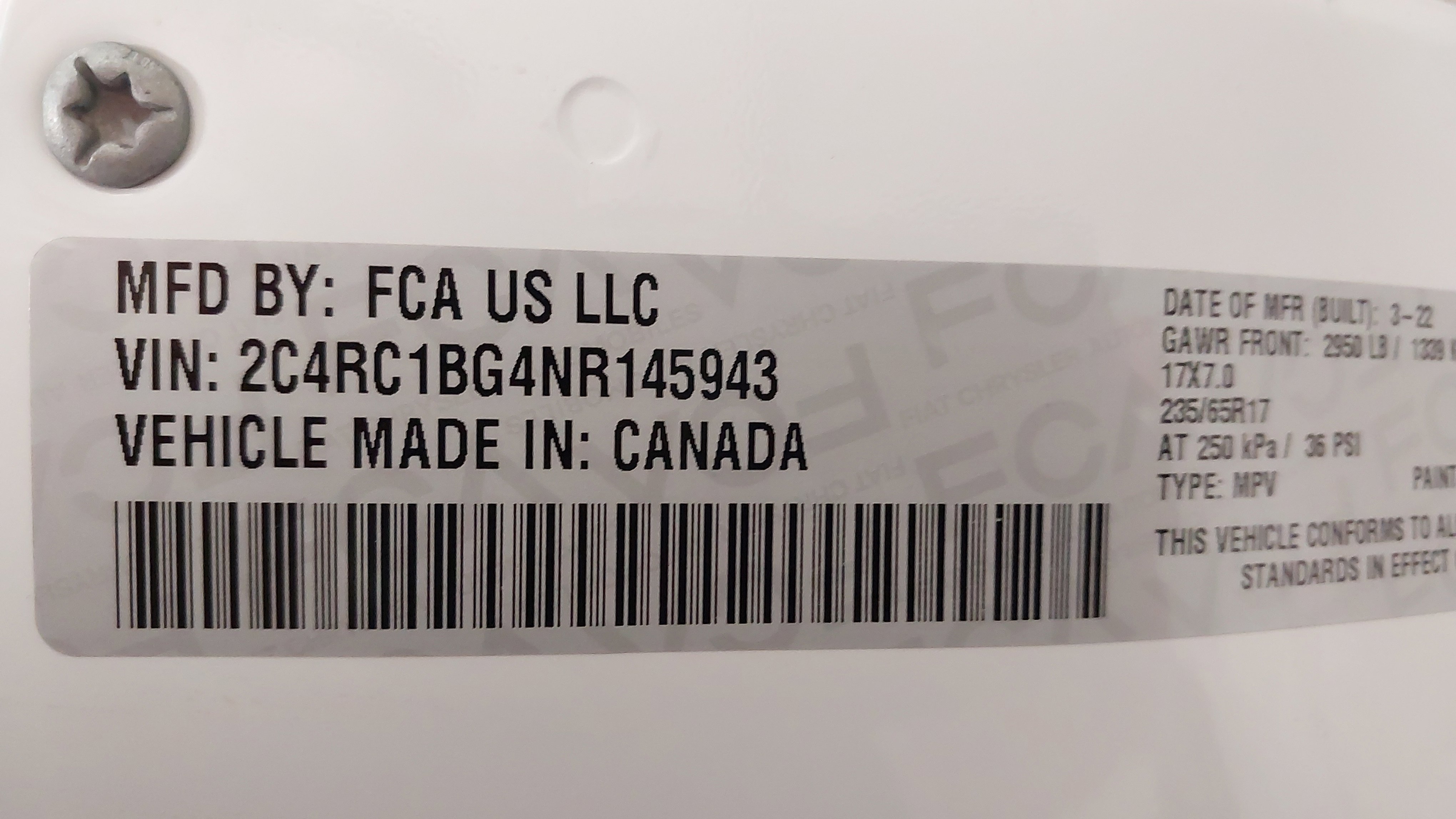 Used 2022 Chrysler Pacifica Touring-L w/ Uconnect Theater Family Group FWD image 30