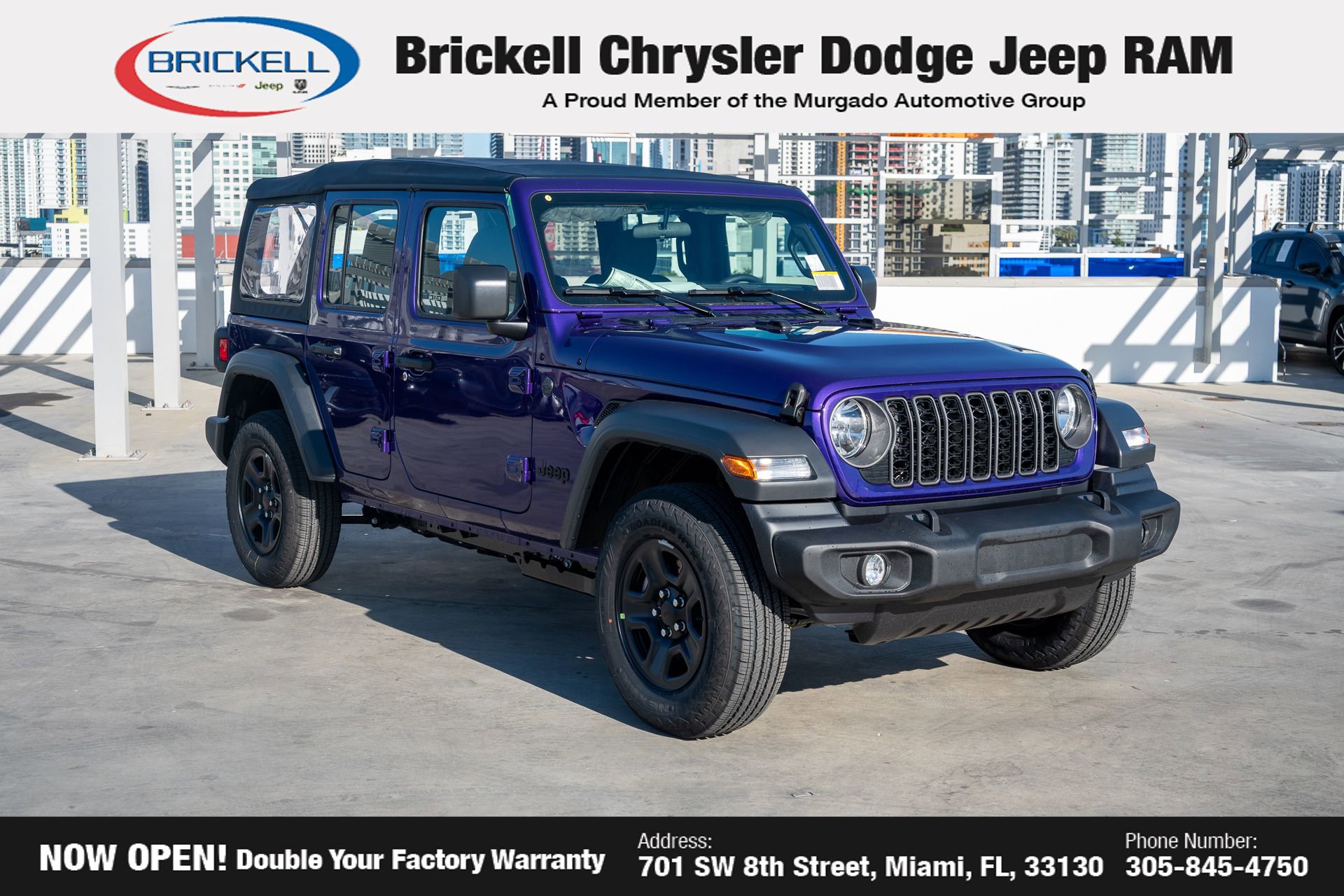 New 2026 Jeep Wrangler Sport image 3