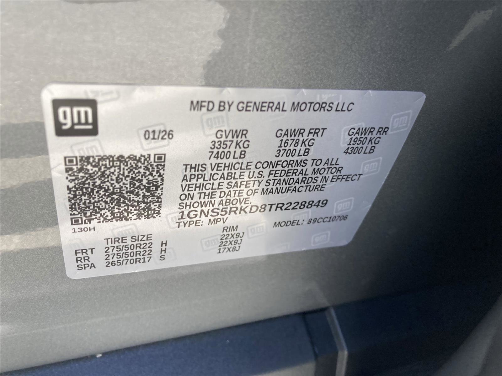 New 2026 Chevrolet Tahoe RST w/ Comfort Package image 31