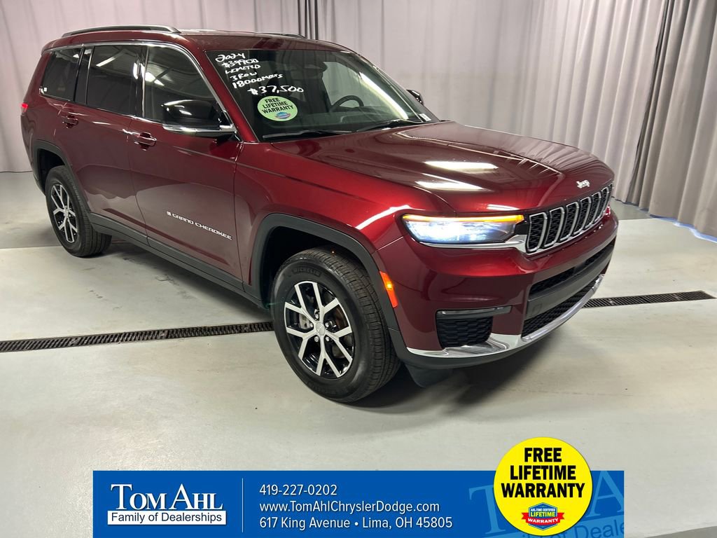 Used 2024 Jeep Grand Cherokee L Limited AWD/4WD image 1