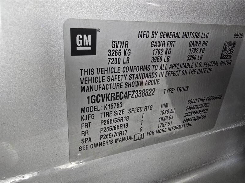 Used 2015 Chevrolet Silverado 1500 LT w/ All Star Edition AWD/4WD image 35