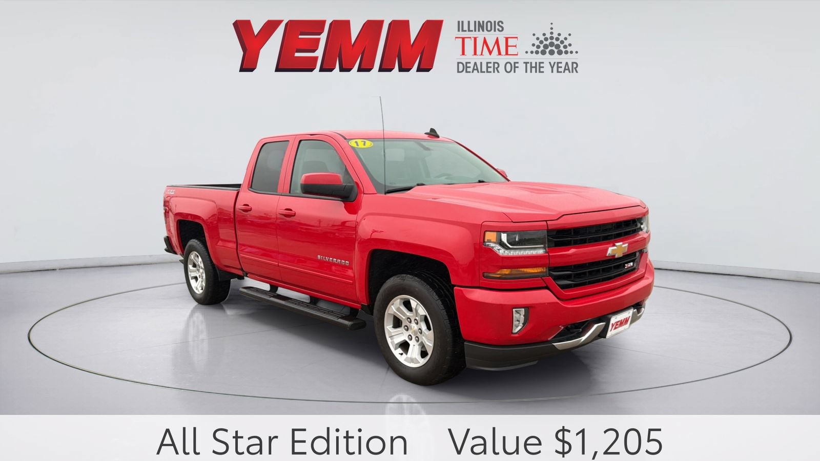 Used 2017 Chevrolet Silverado 1500 LT w/ All Star Edition AWD/4WD image 1