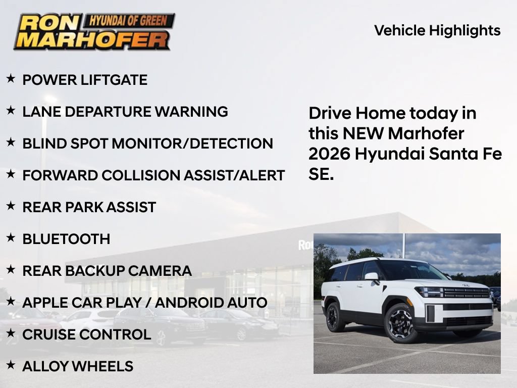 New 2026 Hyundai Santa Fe SE FWD image 15