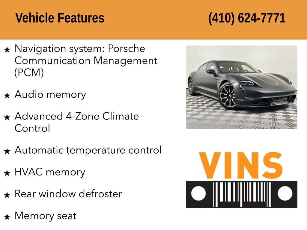 Used 2020 Porsche Taycan Turbo AWD/4WD image 5