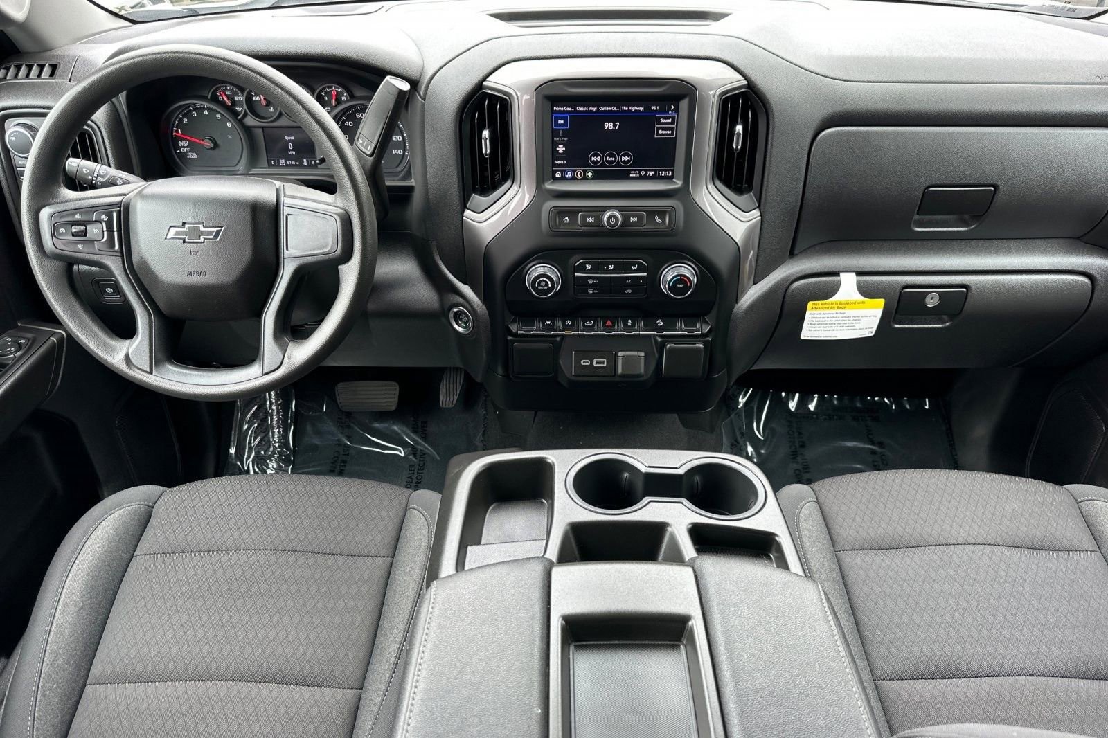 Certified 2024 Chevrolet Silverado 1500 Custom Trail Boss w/ Turbomax Blackout Package image 17