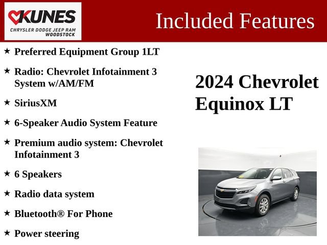 Used 2024 Chevrolet Equinox LT AWD/4WD image 3
