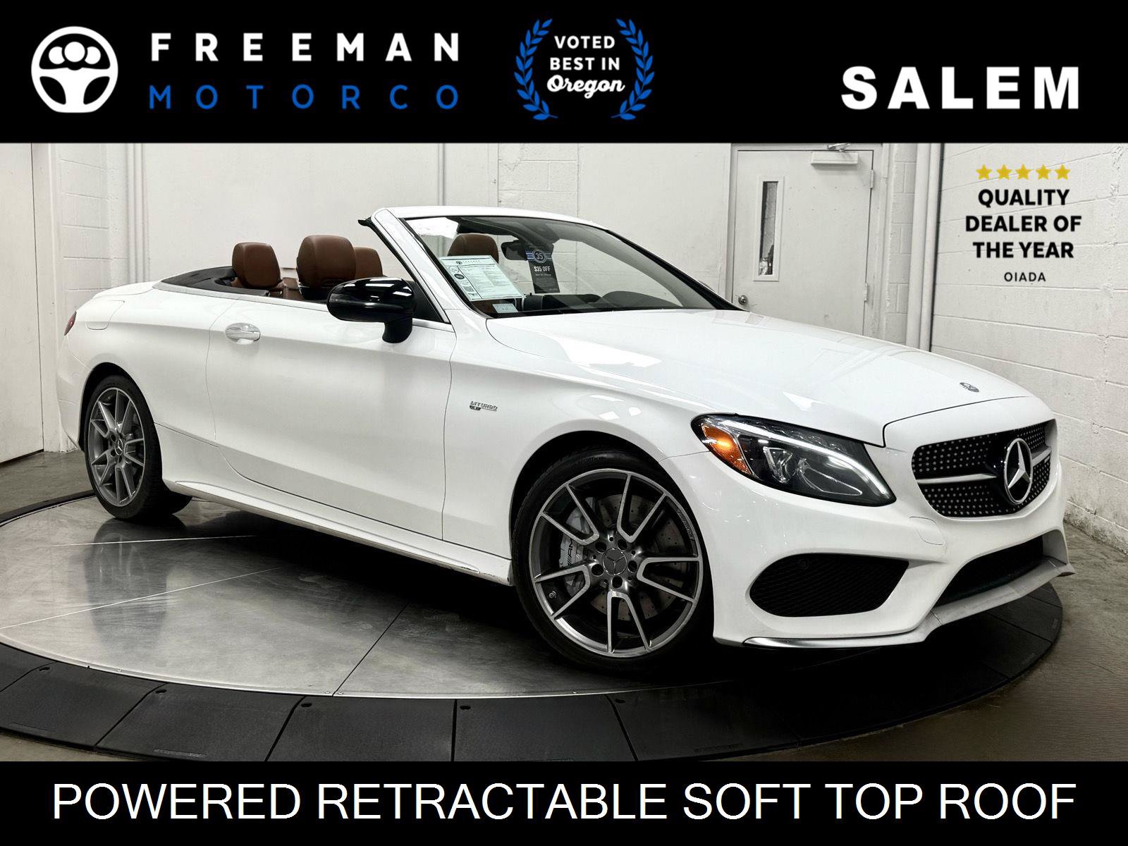Used 2017 Mercedes-Benz C 43 AMG 4MATIC Cabriolet