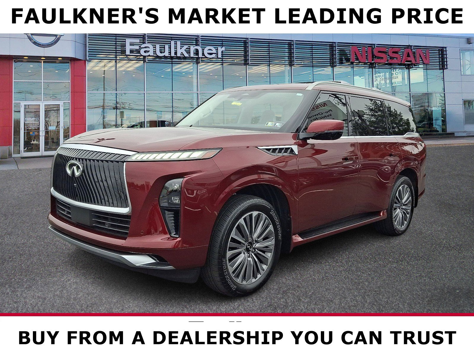 Used 2025 INFINITI QX80 Sensory w/ Exterior Package
