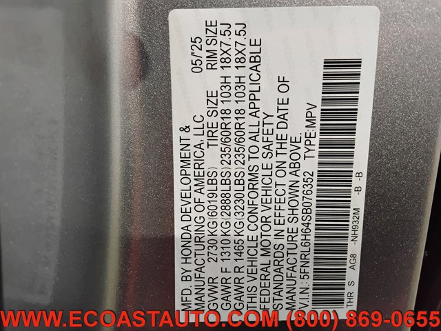 Used 2025 Honda Odyssey EX-L image 22