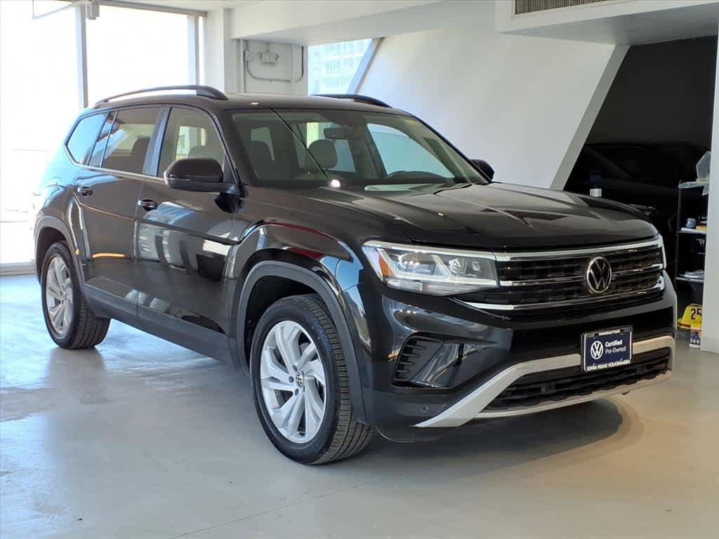 Used 2022 Volkswagen Atlas SE w/ Panoramic Sunroof Package AWD/4WD image 3