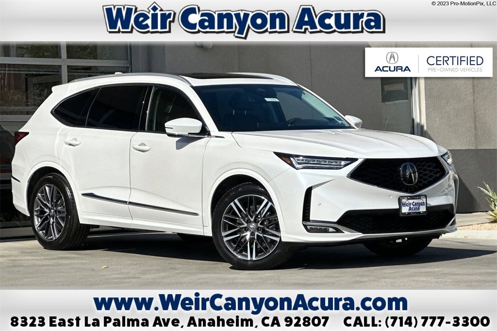 Certified 2025 Acura MDX w/ Advance Package