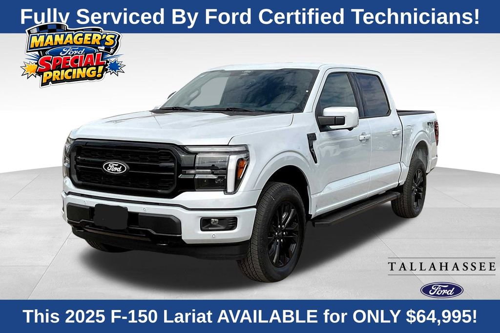 Used 2025 Ford F150 Lariat w/ Equipment Group 501A Mid image 1