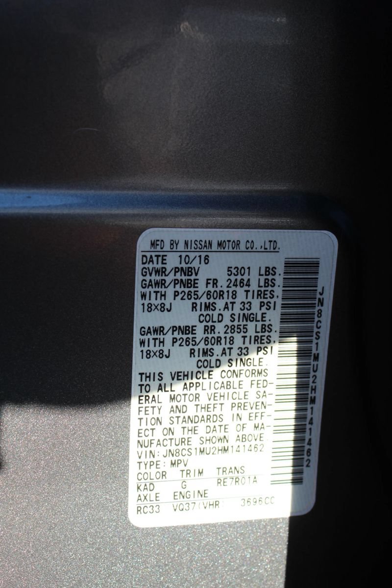 Used 2017 INFINITI QX70 2WD image 45