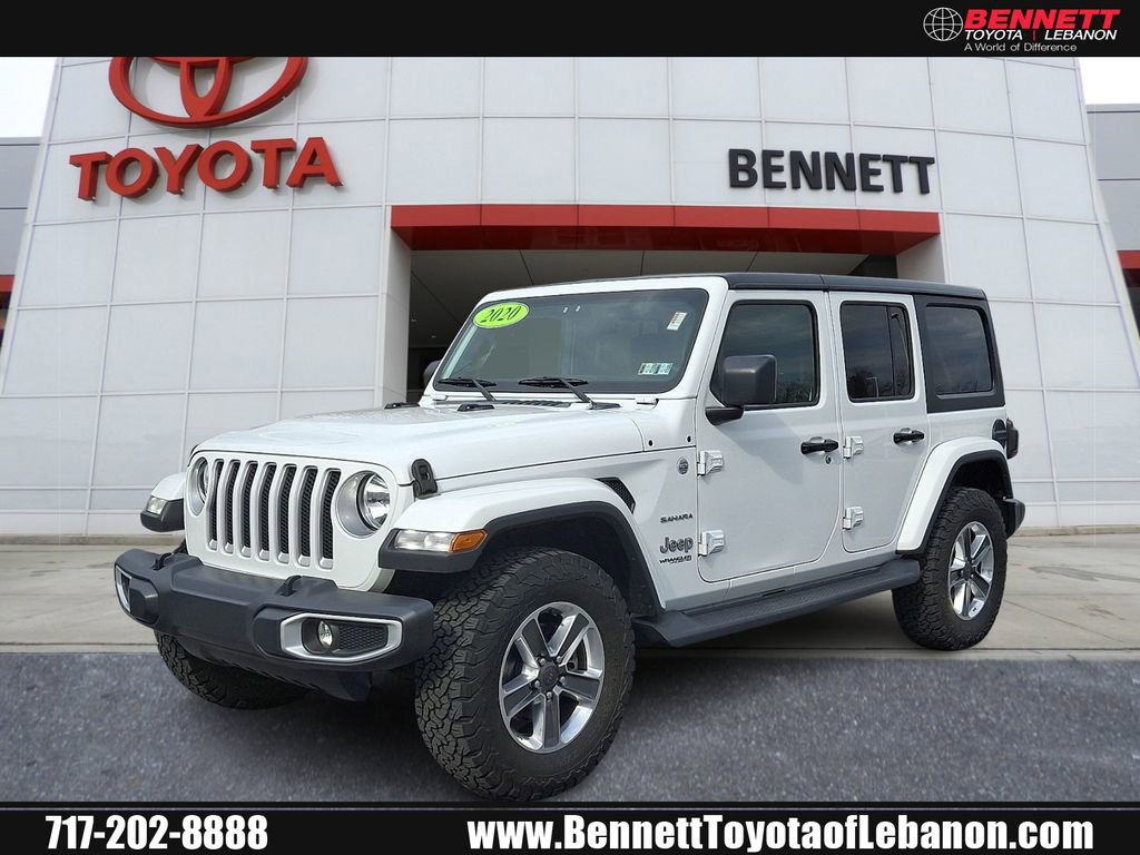 Used 2020 Jeep Wrangler Unlimited Sahara w/ Safety Group AWD/4WD video 1