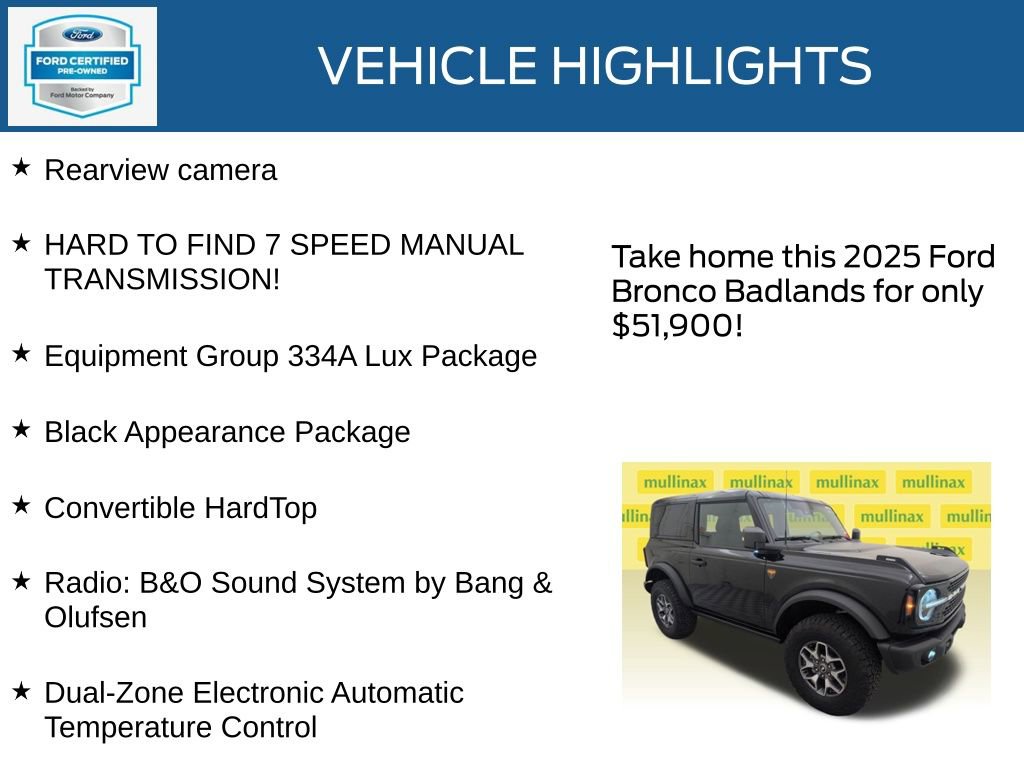 Used 2025 Ford Bronco Badlands image 24