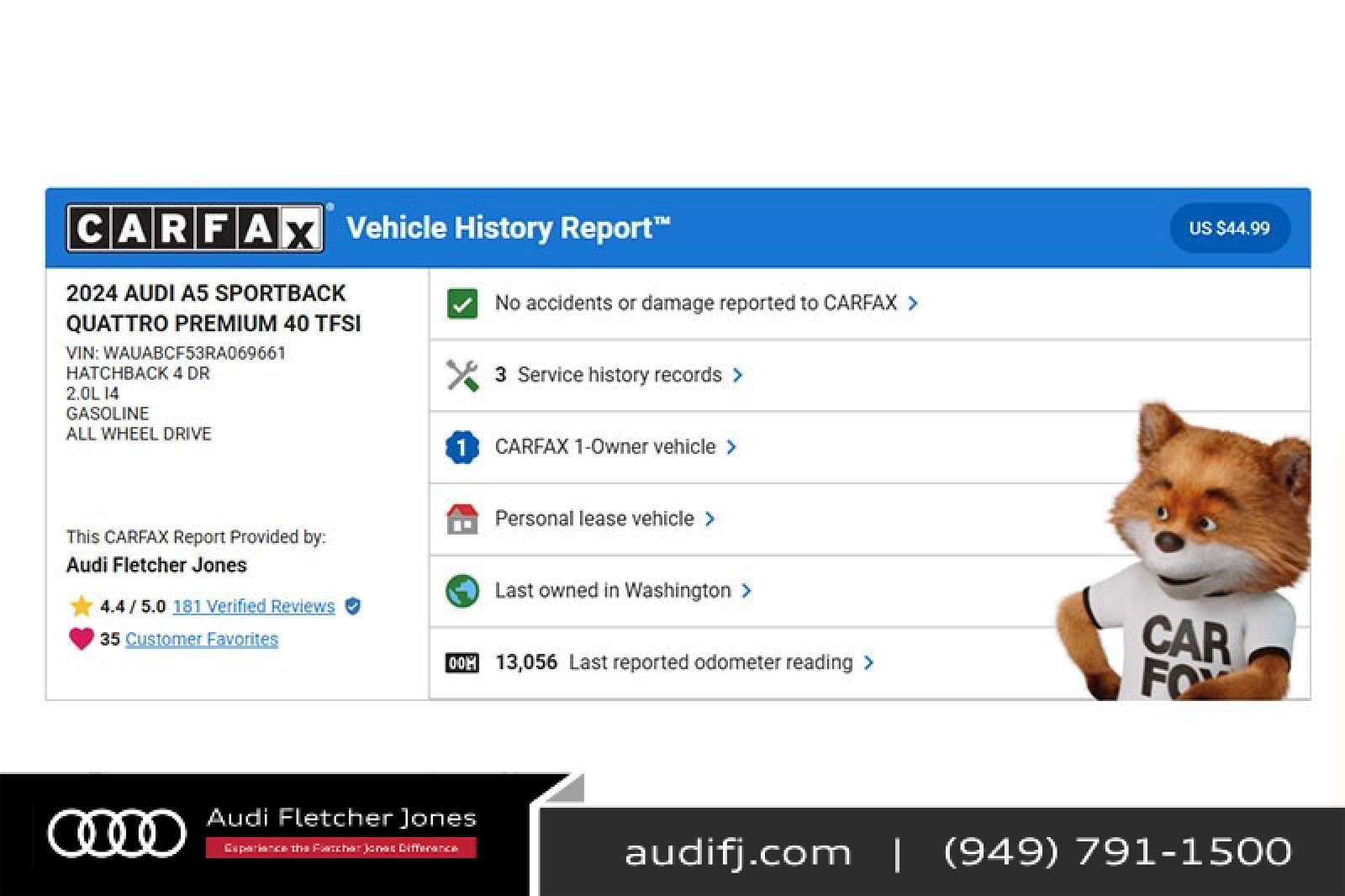 Used 2024 Audi A5 2.0T Premium w/ Convenience Package image 3