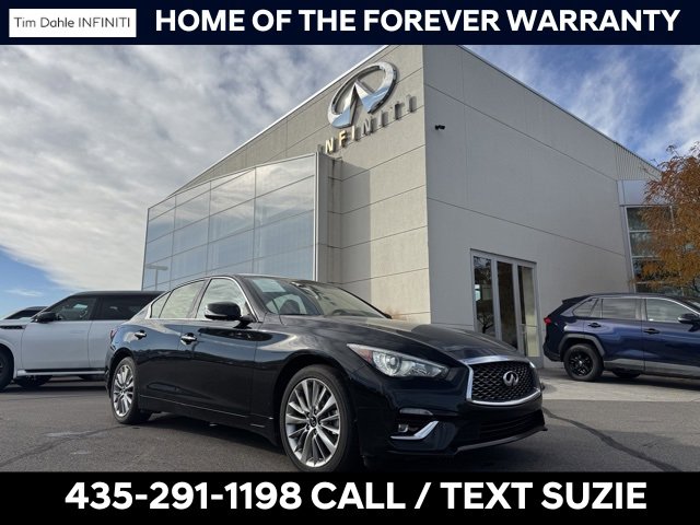 Used 2023 INFINITI Q50 Luxe w/ Cargo Package