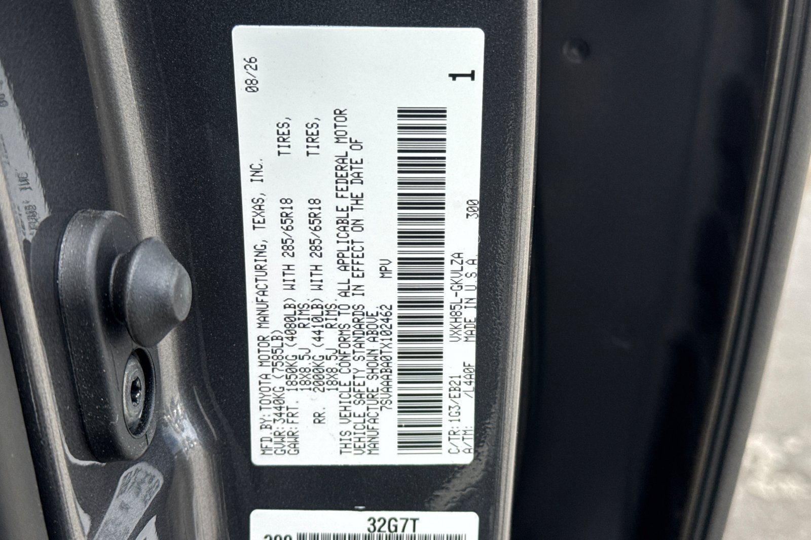 New 2026 Toyota Sequoia TRD Pro w/ Tow Technology Package AWD/4WD image 34