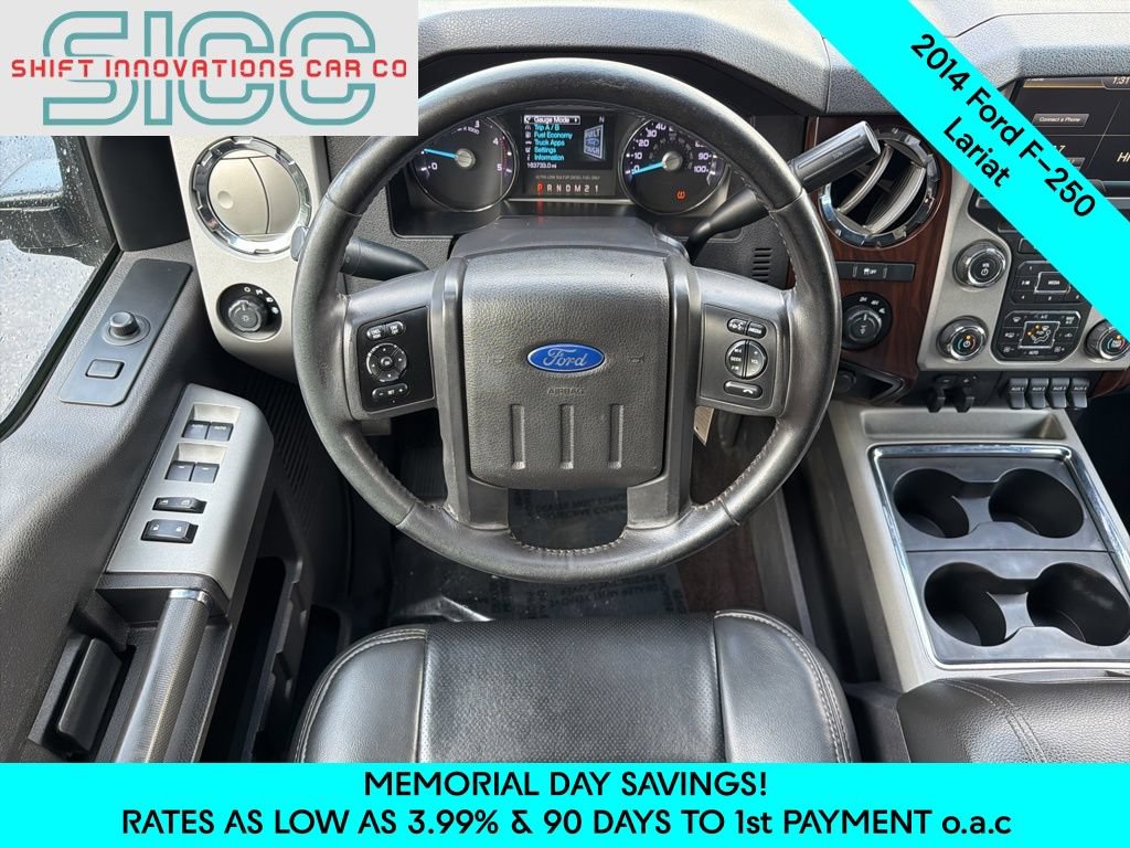 Used 2014 Ford F250 Lariat w/ Chrome Package AWD/4WD image 12