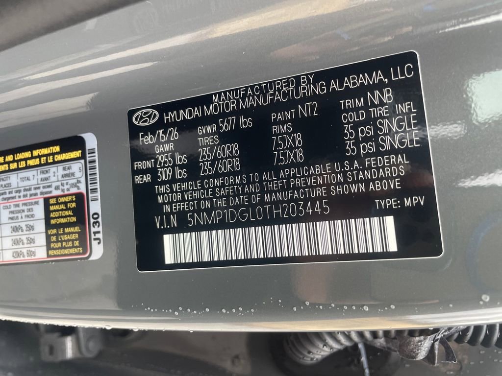 New 2026 Hyundai Santa Fe SE image 18