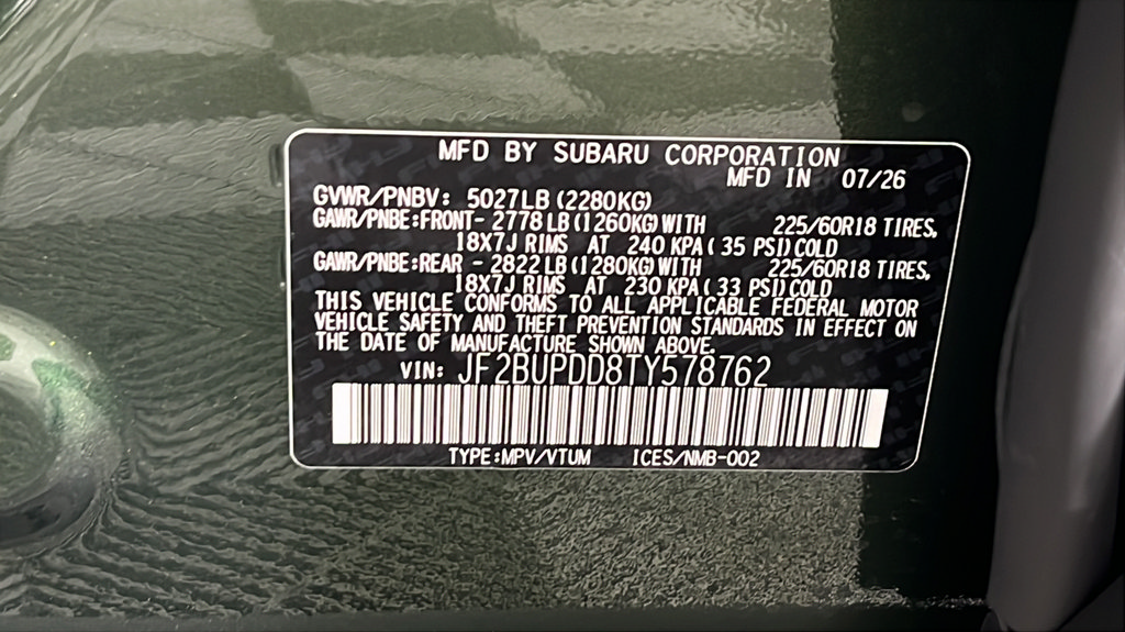New 2026 Subaru Outback Limited AWD/4WD image 40
