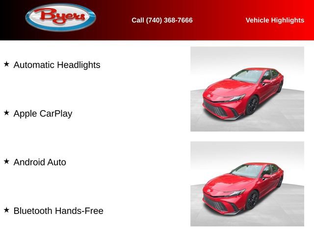 Used 2025 Toyota Camry SE FWD image 10