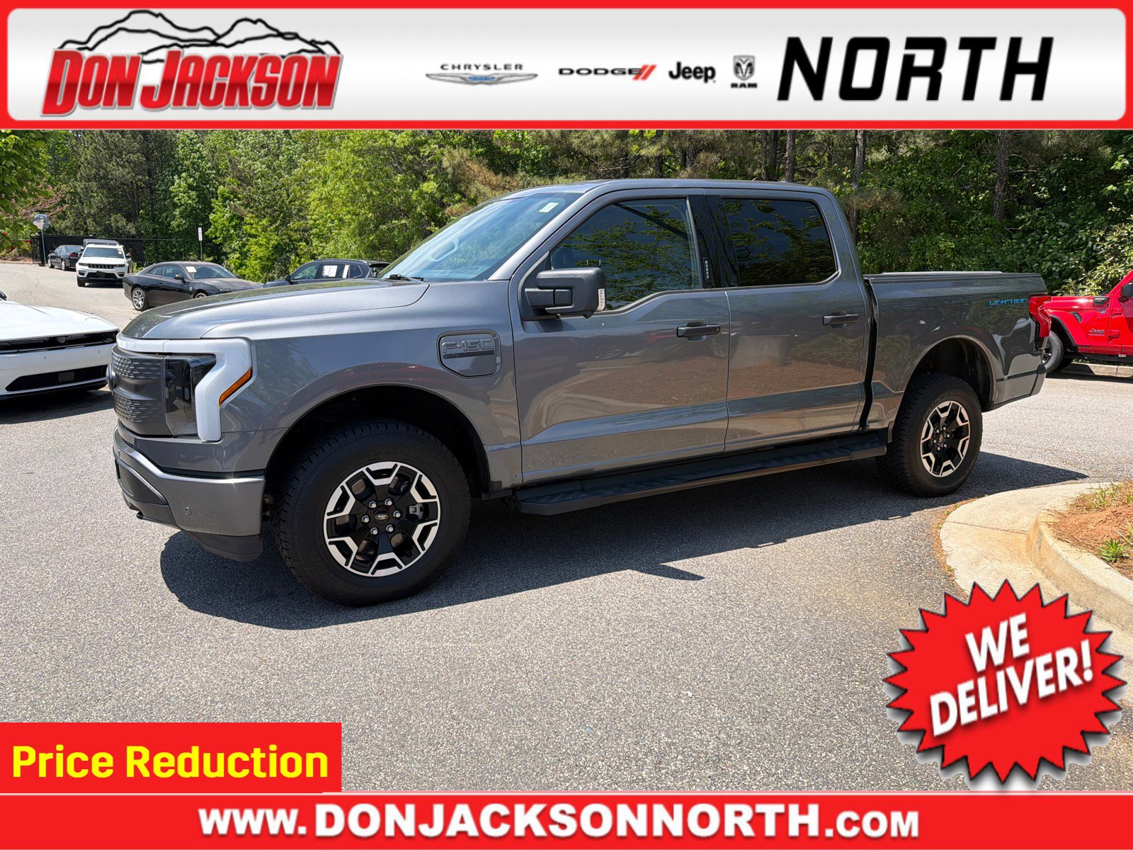 Used 2022 Ford F150 Lightning XLT AWD/4WD image 1