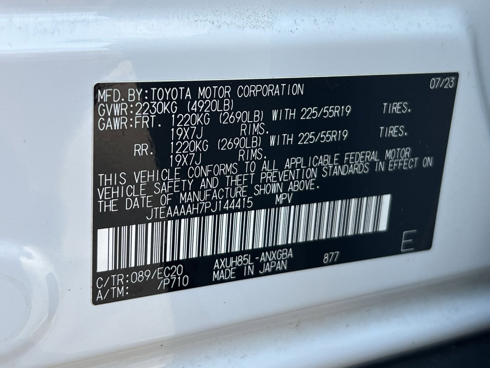 Used 2023 Toyota Venza Nightshade image 27