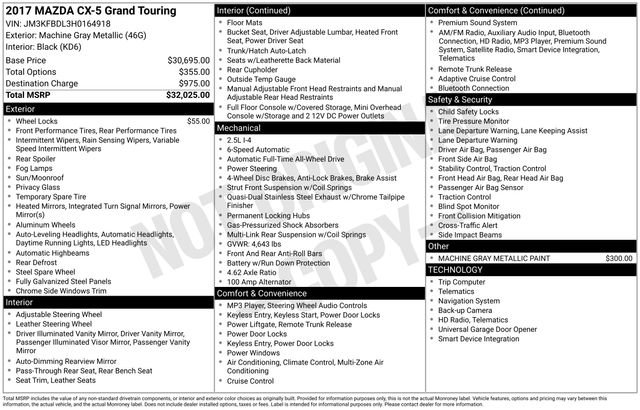 Used 2017 MAZDA CX-5 Grand Touring image 27