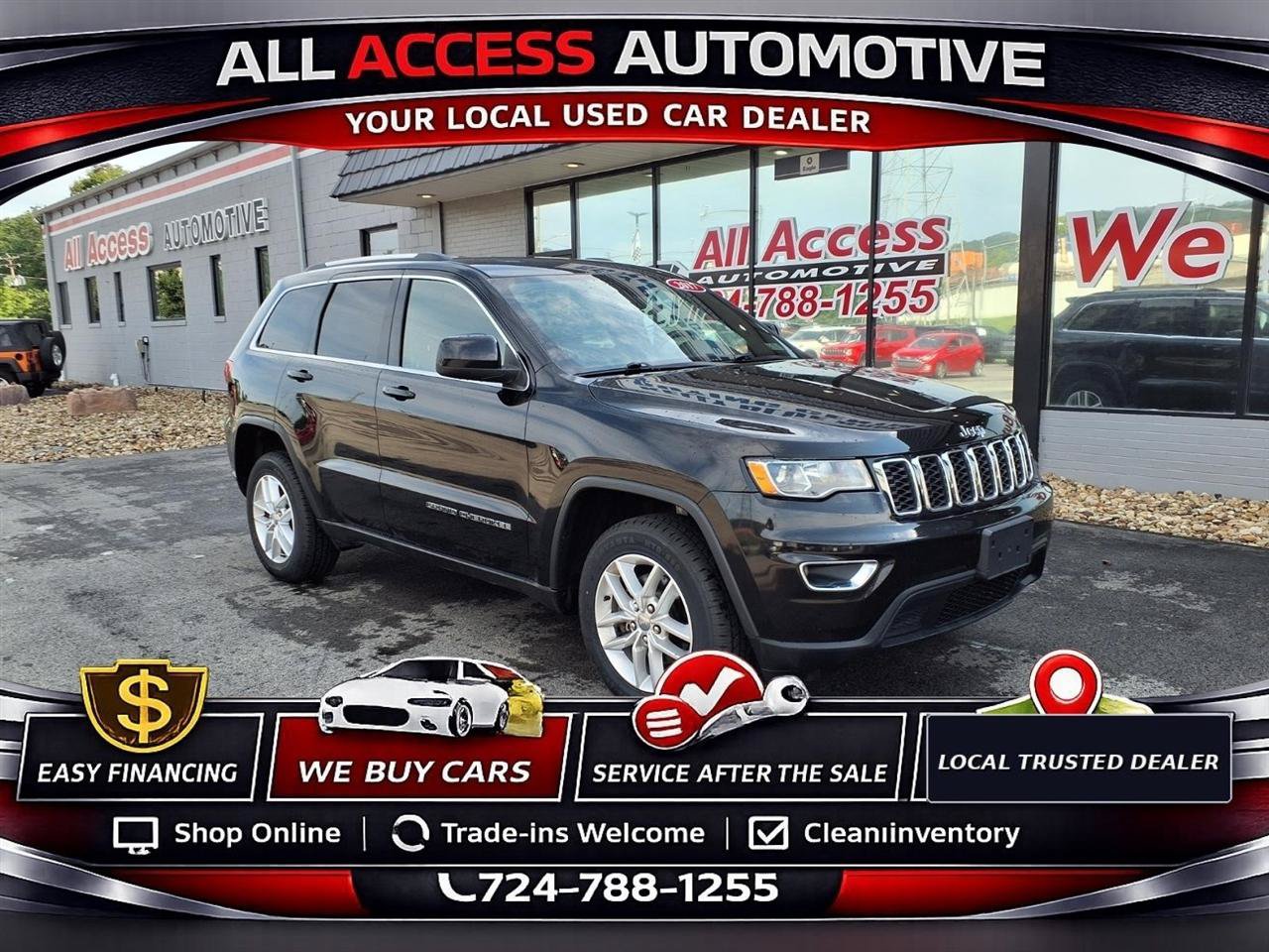 Used 2017 Jeep Grand Cherokee Laredo w/ Quick Order Package 23E AWD/4WD image 2