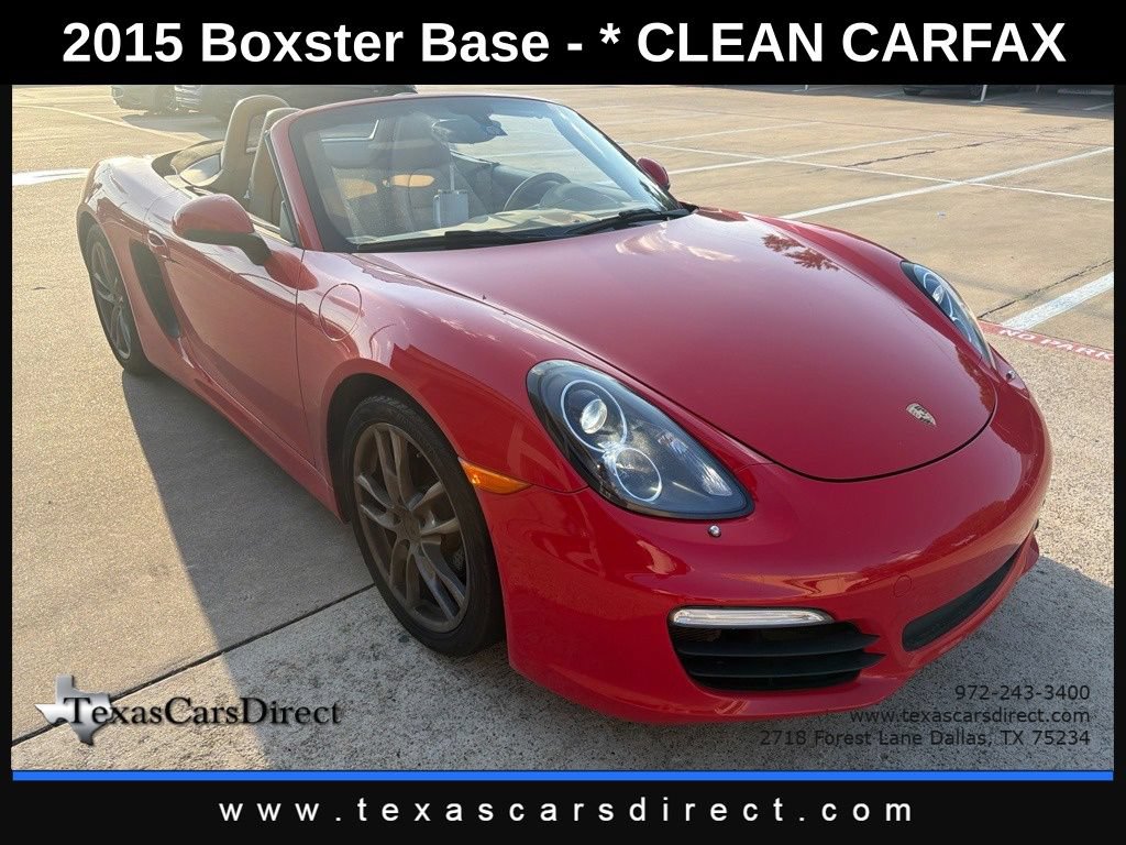 Used 2015 Porsche Boxster RWD image 1