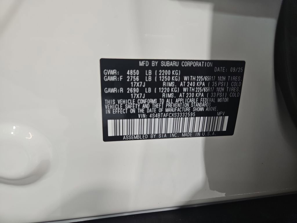 New 2025 Subaru Outback Premium image 29