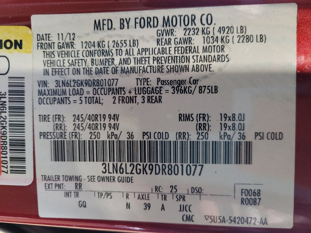 Used 2013 Lincoln MKZ FWD image 33