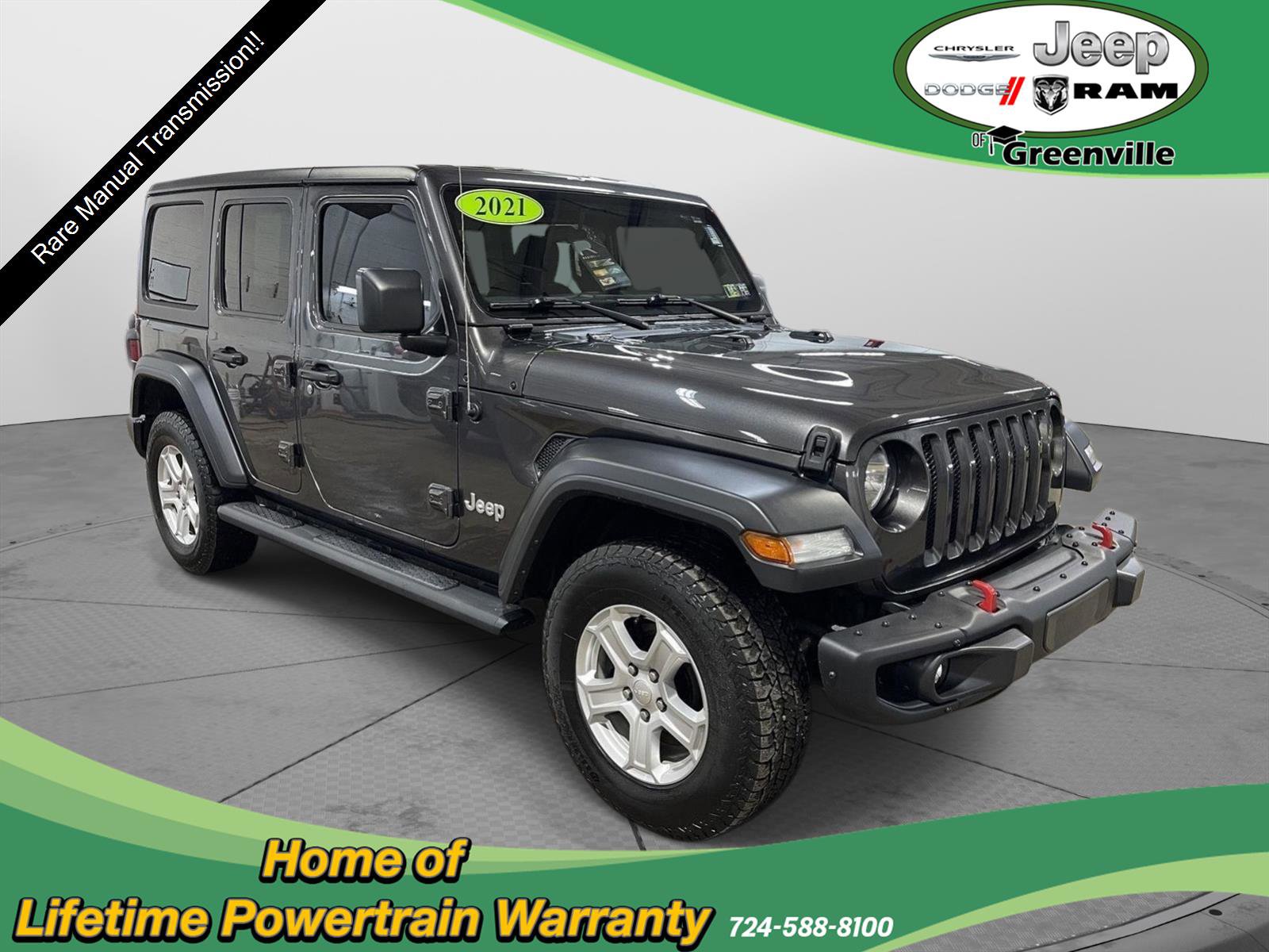 Used 2021 Jeep Wrangler Unlimited Sport