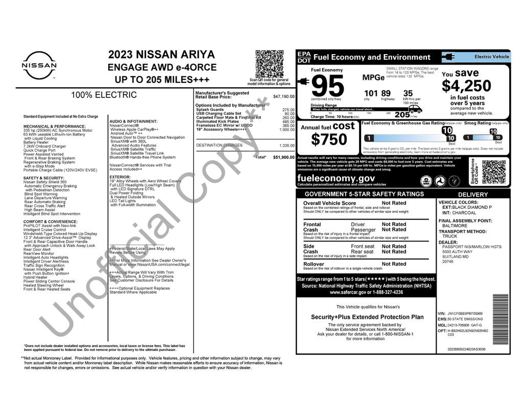 Certified 2023 Nissan Ariya AWD image 8