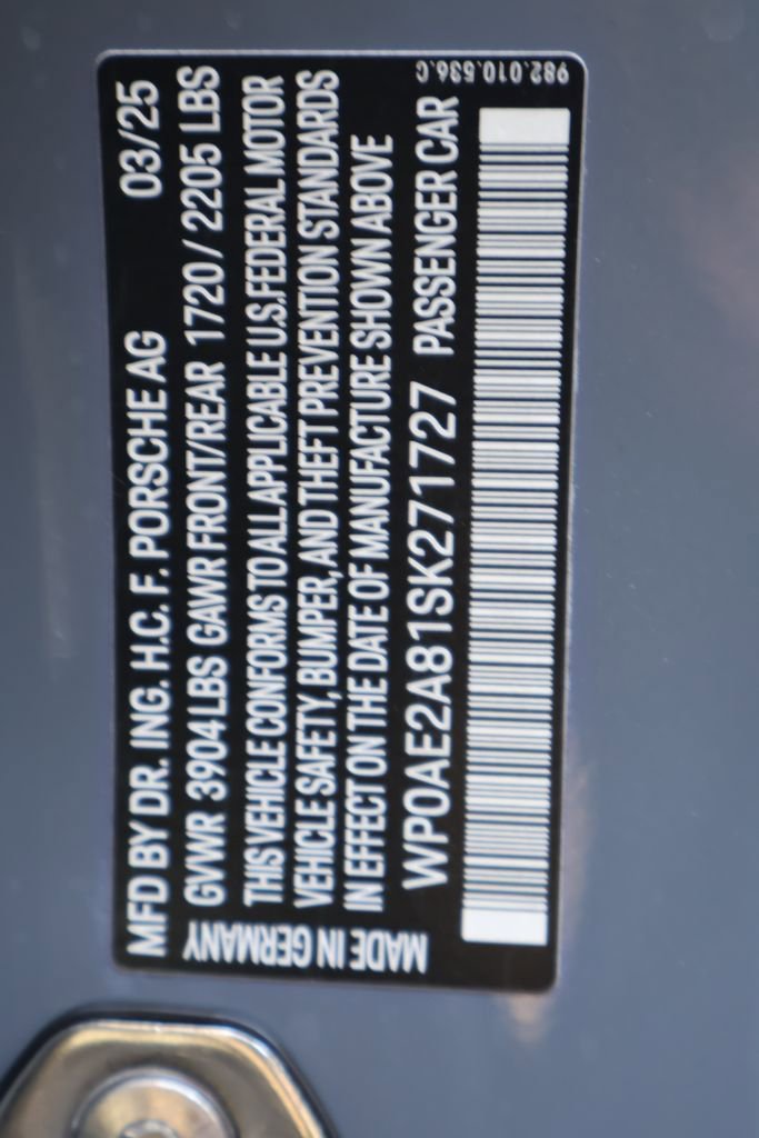 Used 2025 Porsche 718 Cayman GT4 RS RWD image 30