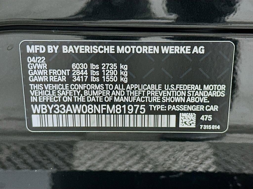 Certified 2022 BMW i4 M50 image 33