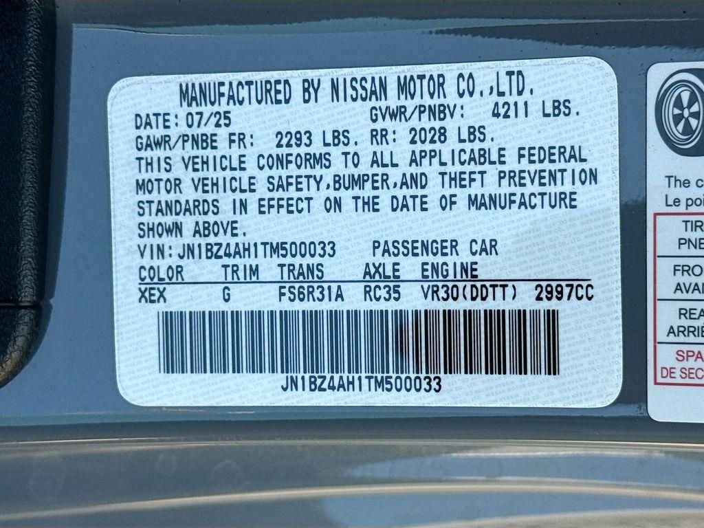 New 2026 Nissan Z Sport w/ Floor Mat Package image 26